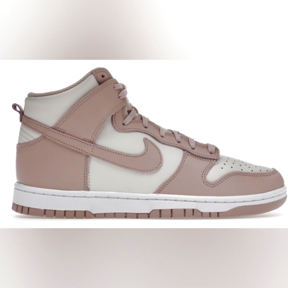 Nike Dunk High PINK OXFORD (WOMEN'S) - Picture 1 of 16